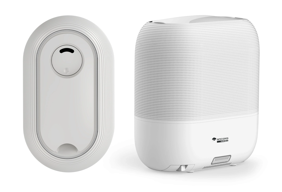 超音波加湿器 MyCond H:LUMI 300 コンパクト設計、静音動作