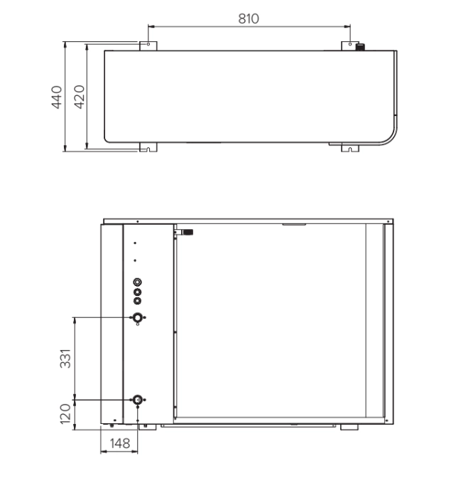MyCond MBasic 全体の寸法 - 4