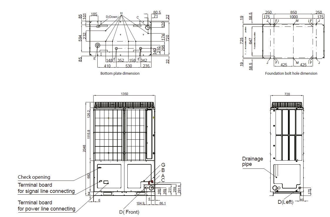 MyCond MRF 6 全体の寸法 - 3