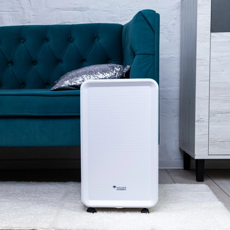 MyCond Roomer Smart除湿機は、室内の湿度を効率的に下げます。