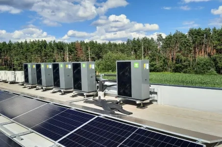 MycondヒートポンプBeeEcoシリーズを搭載した産業施設