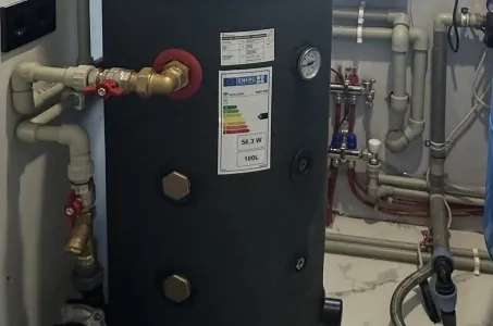 MycondヒートポンプMBasicを備えた個人住宅