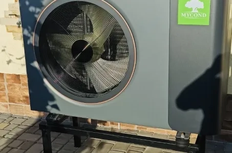 MycondヒートポンプMBasicを備えた住宅