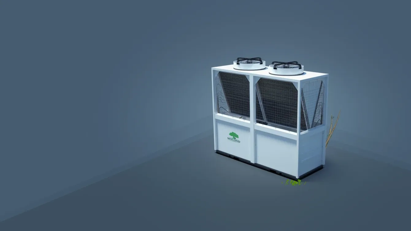 4パイプ式モジュラーチラー英国の商業エネルギー効率を変える革命的なHVAC技術